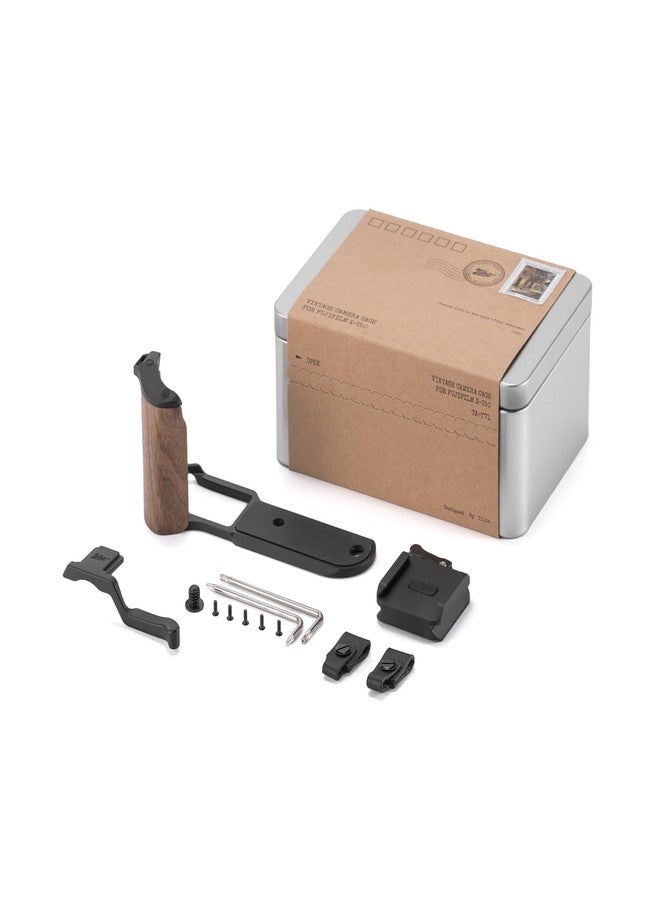 Tilta Vintage Camera Cage Compatible with Fujifilm X-T50 Base Kit (Black) - Image 3